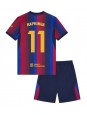 Otroški Nogometna dresi replika Barcelona Raphinha Belloli #11 Domači 2026-27 Kratek rokav (+ hlače) Otroški Nogometna dresi replika Barcelona Raphinha Belloli #11 Domači 2026-27 Kratek rokav (+ hlače)